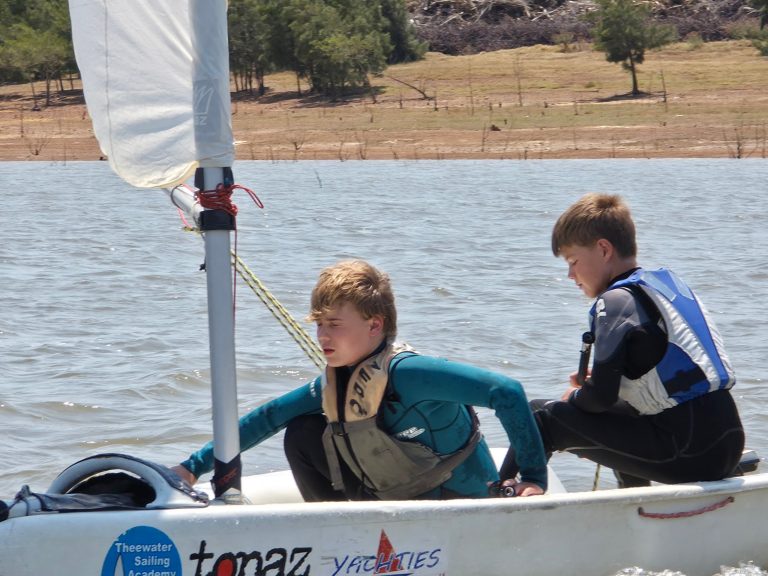 Sail Training at Theewater Sports Club, Theewaterskloof Dam – January 2026