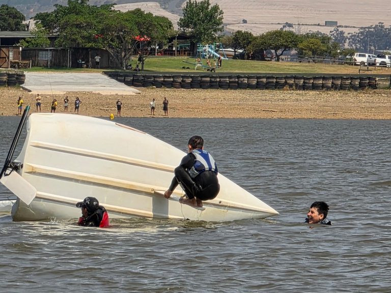 Sail Training at Theewater Sports Club, Theewaterskloof Dam – January 2026